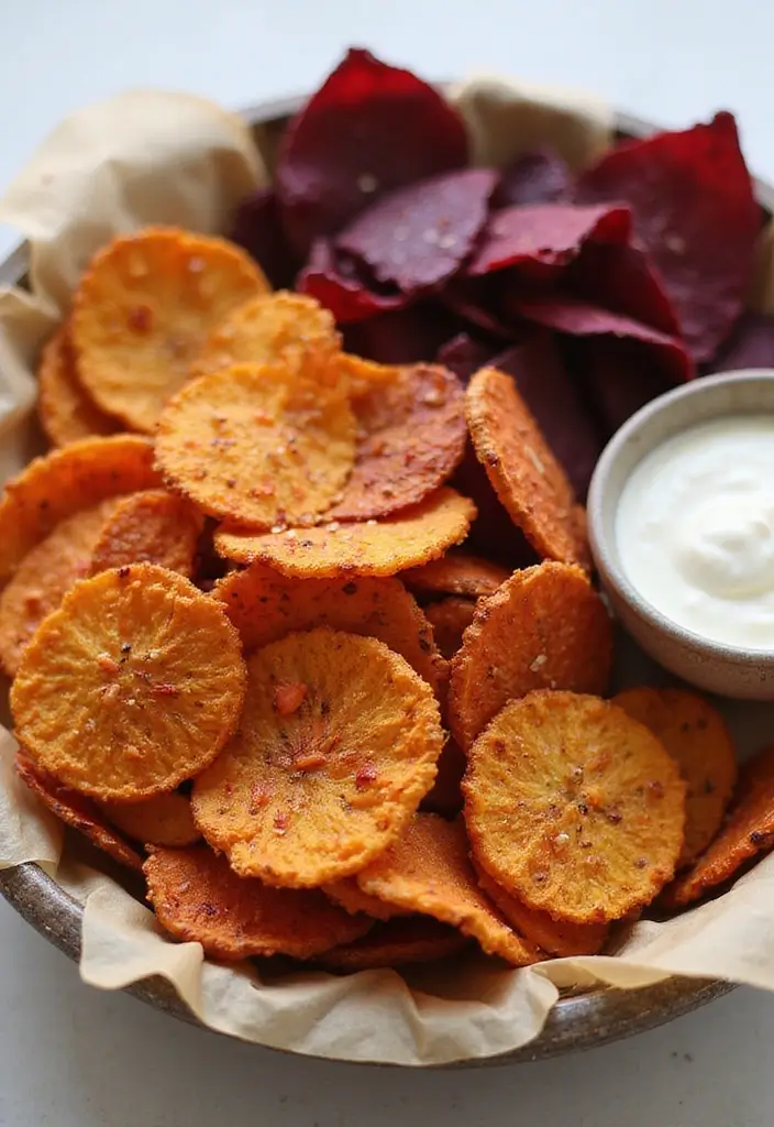 30 Gluten Free Casein Free Recipes Kids Will Enjoy - 22. Veggie Chips