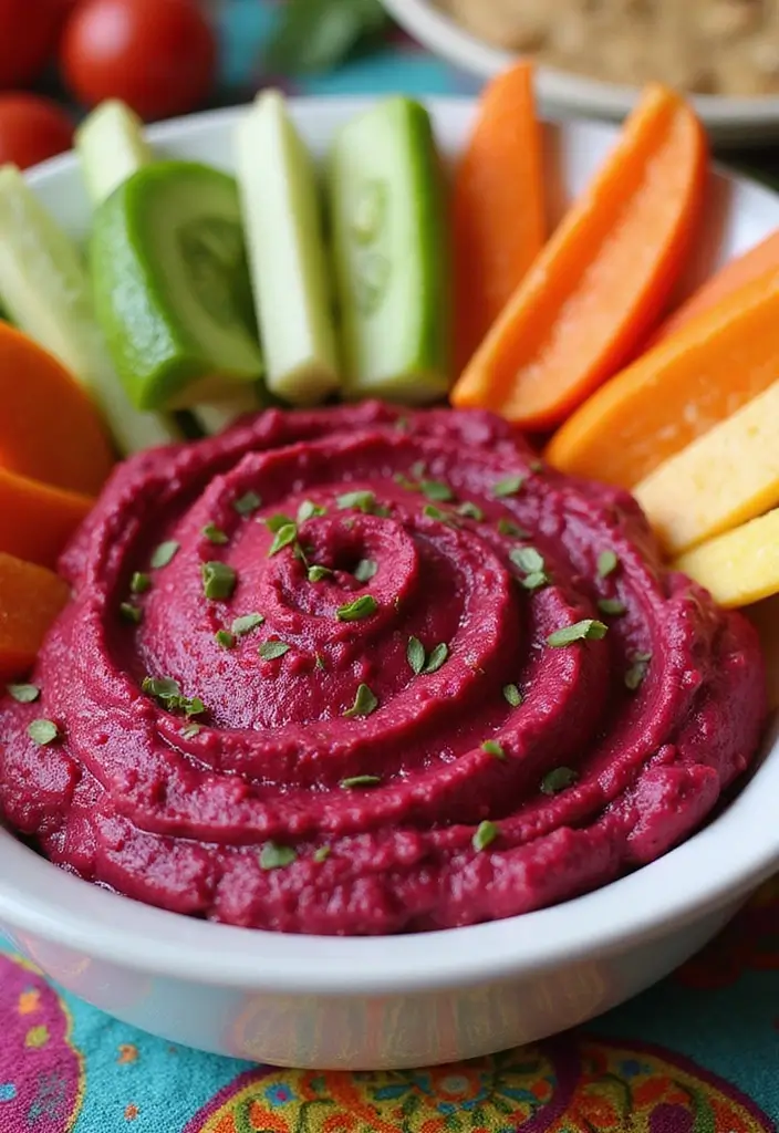 30 Gluten Free Casein Free Recipes Kids Will Enjoy - 23. Beet Hummus