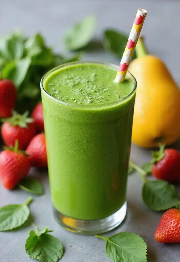 30 Gluten Free Casein Free Recipes Kids Will Enjoy - 4. Veggie-Loaded Smoothie