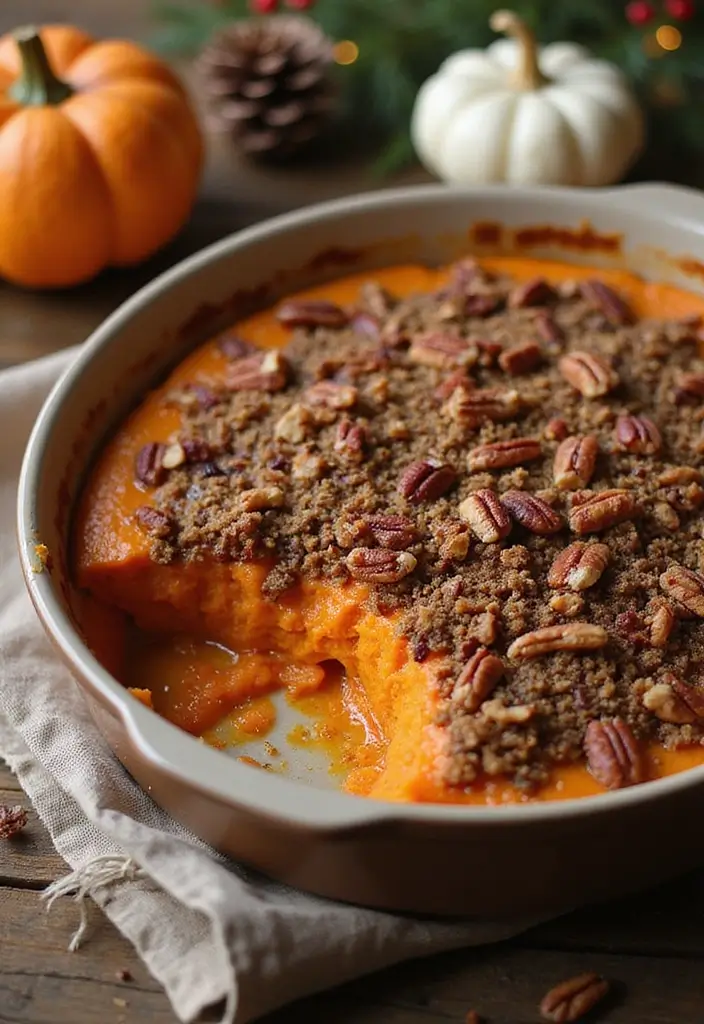 30 Gluten Free Dairy Free Christmas Recipes For The Holidays - 10. Sweet Potato Casserole