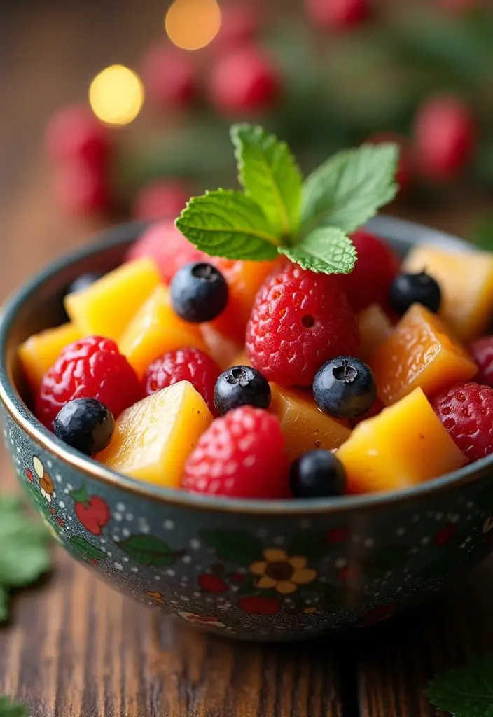 30 Gluten Free Dairy Free Christmas Recipes For The Holidays - 16. Holiday Fruit Salad