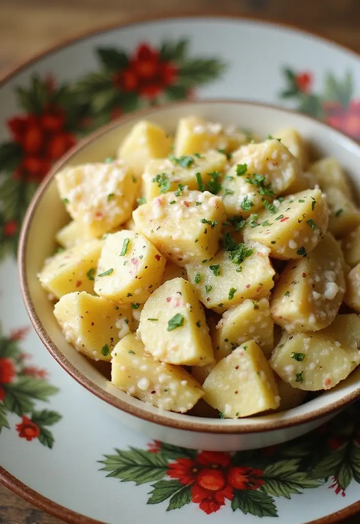 30 Gluten Free Dairy Free Christmas Recipes For The Holidays - 25. Vegan Potato Salad