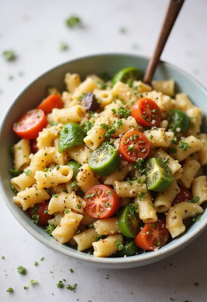 30 Gluten Free Dairy Free Christmas Recipes For The Holidays - 26. Vegan Pasta Salad