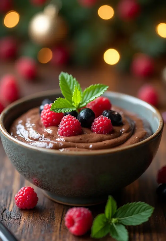 30 Gluten Free Dairy Free Christmas Recipes For The Holidays - 29. Chocolate Avocado Pudding
