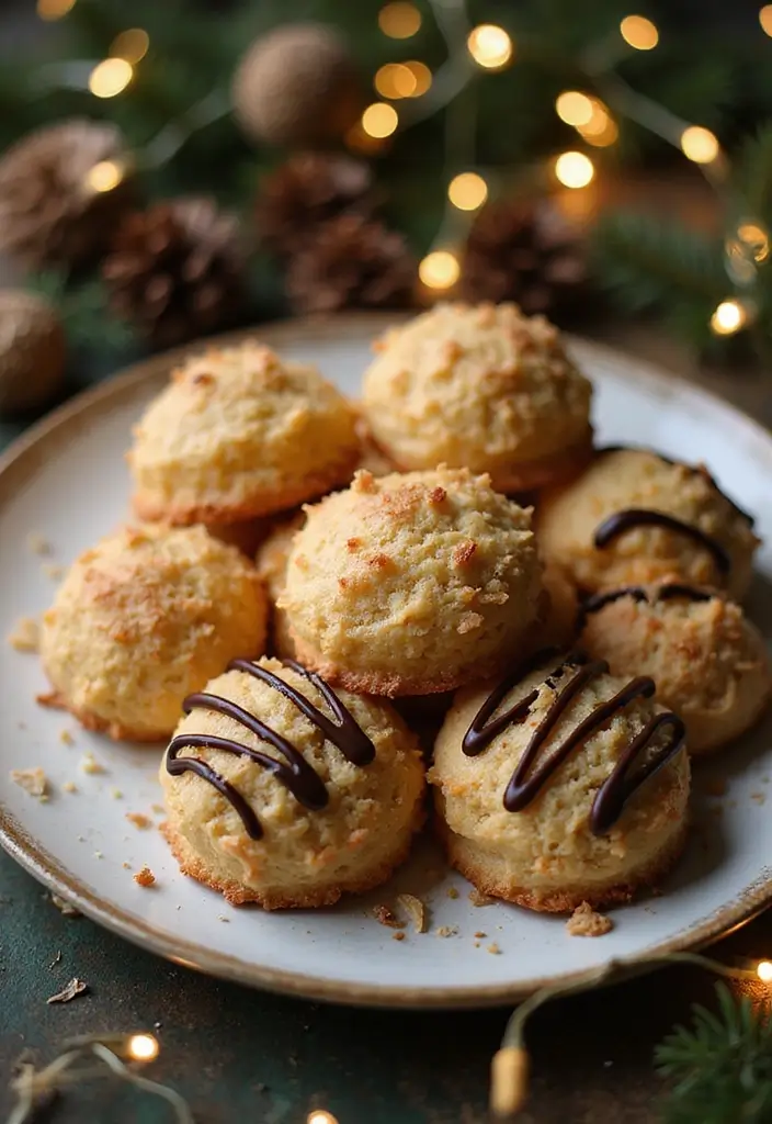 30 Gluten Free Dairy Free Christmas Recipes For The Holidays - 8. Coconut Macaroons