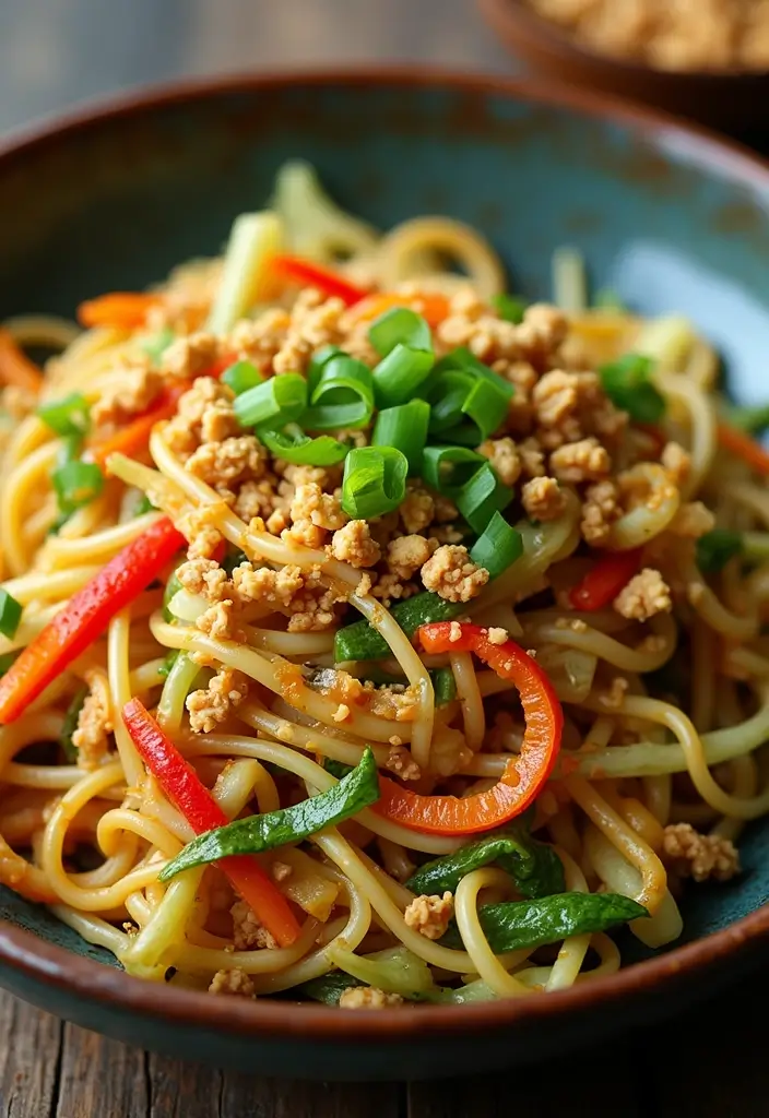 30 Gluten Free Dairy Free Pasta Recipes To Savor - 11. Cabbage Noodles with Peanut Stir-Fry