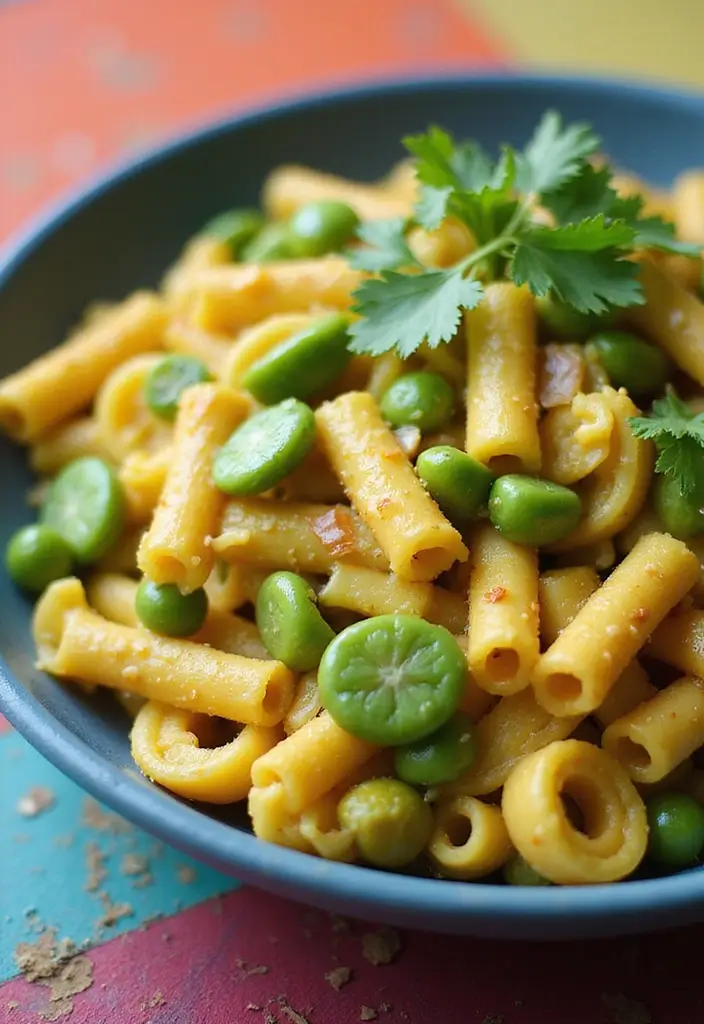 30 Gluten Free Dairy Free Pasta Recipes To Savor - 12. Coconut Curry Pasta with Snap Peas