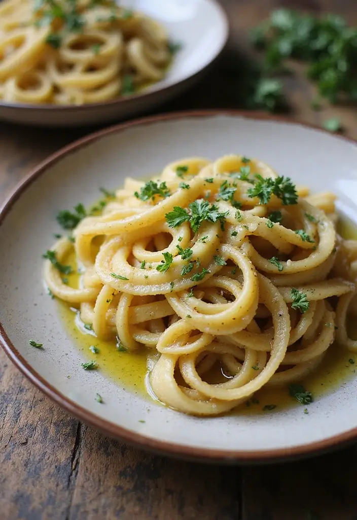 30 Gluten Free Dairy Free Pasta Recipes To Savor - 14. Almond Flour Pasta with Roasted Garlic