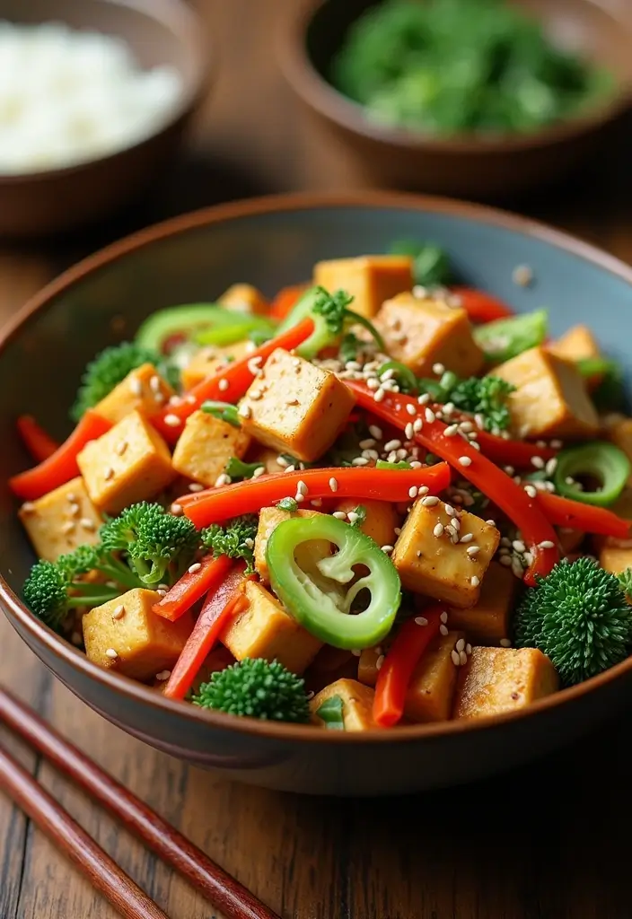 30 Gluten Free Dairy Free Recipes Dinner Ideas Everyone Loves - 15. Vegetable Stir-Fry with Tofu