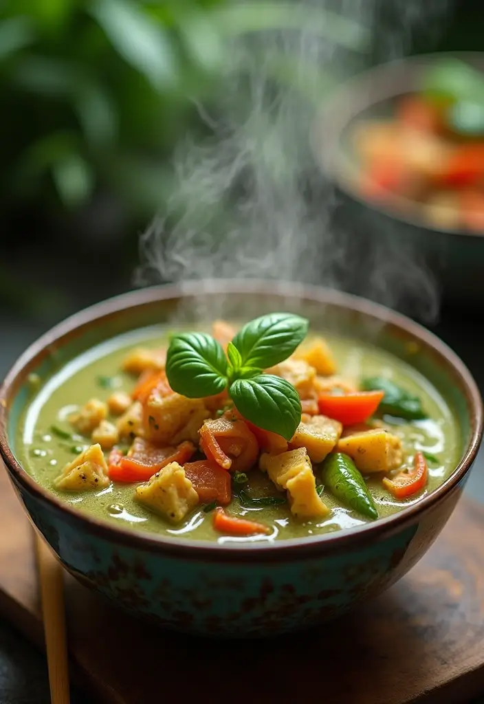 30 Gluten Free Dairy Free Recipes Dinner Ideas Everyone Loves - 19. Thai Green Curry with Vegetables