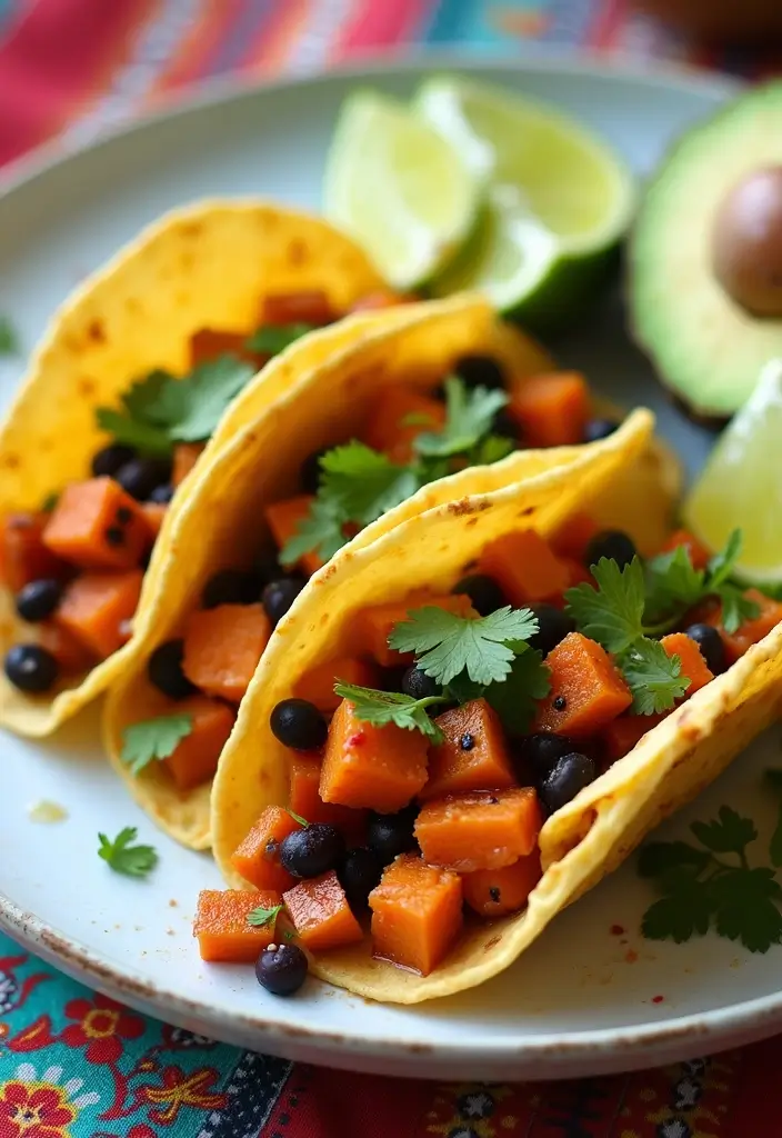 30 Gluten Free Dairy Free Recipes Dinner Ideas Everyone Loves - 4. Sweet Potato and Black Bean Tacos