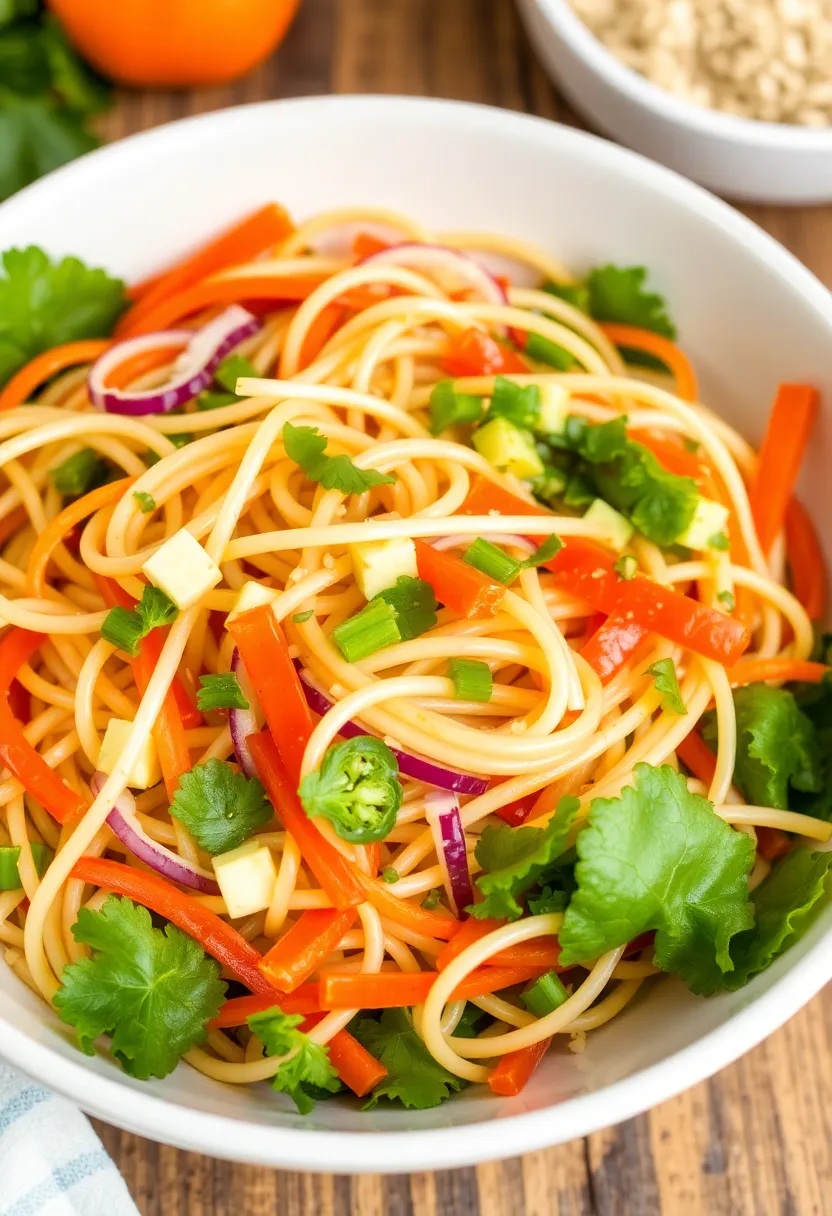 30 Gluten Free Dairy Free Recipes For Kids That Are Fun And Tasty - 22. Asian Noodle Salad