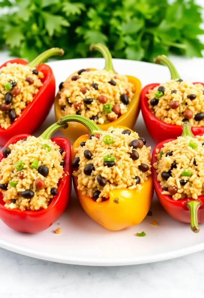 30 Gluten Free Dairy Free Recipes For Kids That Are Fun And Tasty - 30. Quinoa and Black Bean Stuffed Peppers