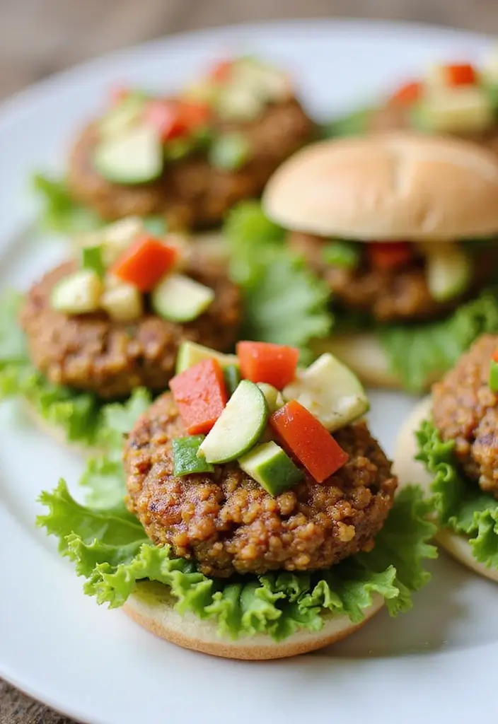 30 Gluten Free Dairy Free Recipes For Kids That Are Fun And Tasty - 9. Mini Quinoa Burgers