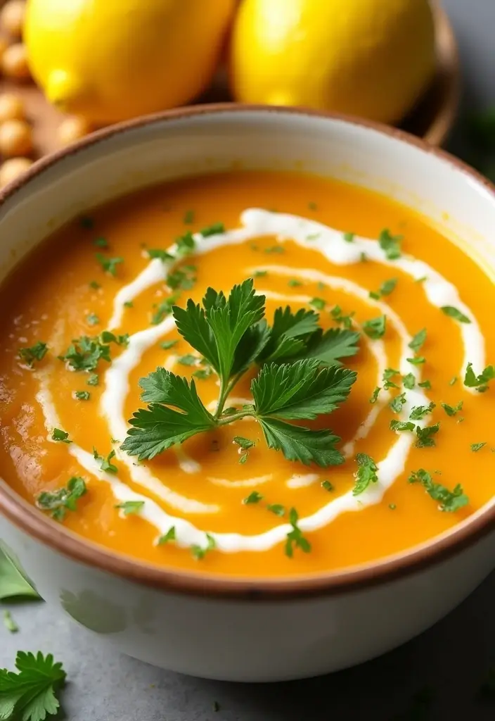 30 Gluten Free Dairy Free Soup Recipes To Warm You Up - 12. Chickpea Lemon Soup