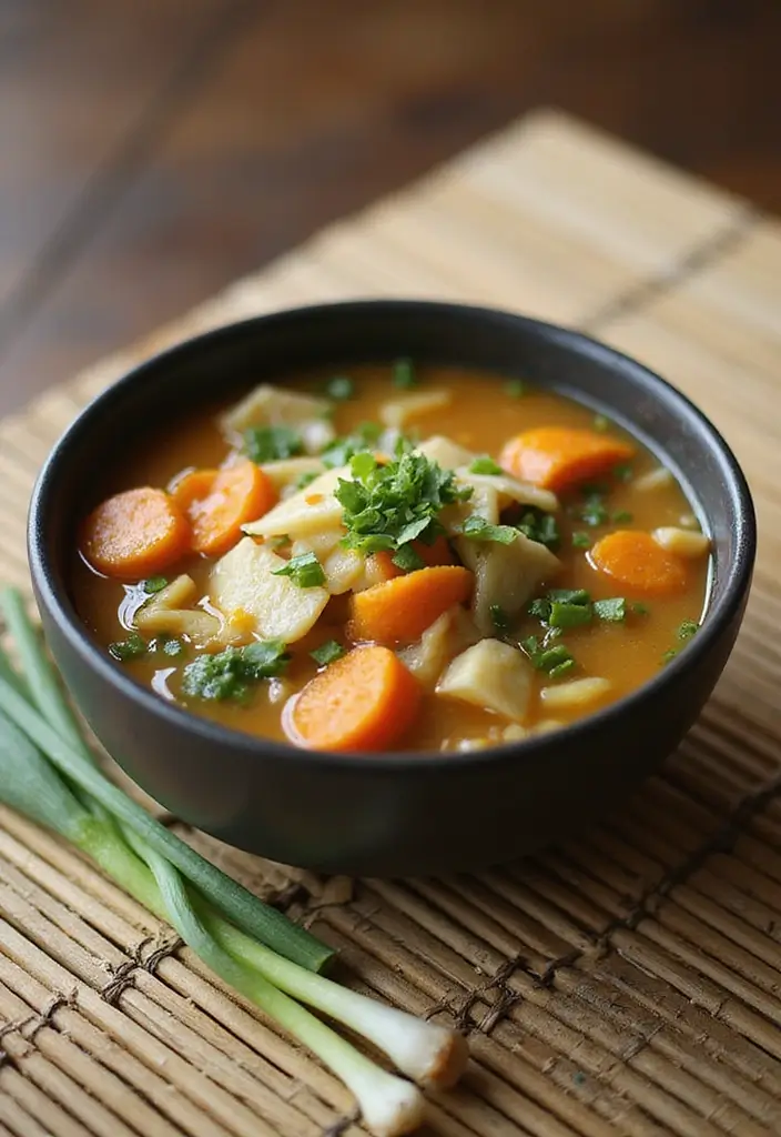 30 Gluten Free Dairy Free Soup Recipes To Warm You Up - 6. Vegetable Miso Soup