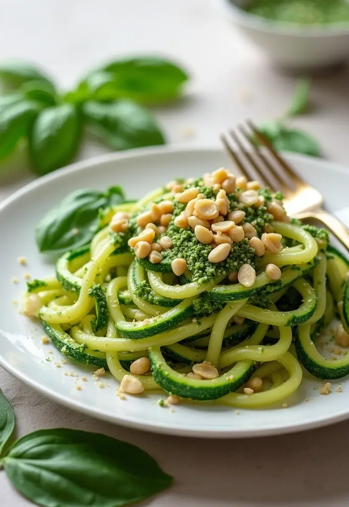 30 Gluten Free Dairy Free Soy Free Recipes For Every Meal 3 30 Gluten Free Dairy Free Soy Free Recipes For Every Meal - 3. Zucchini Noodles with Pesto