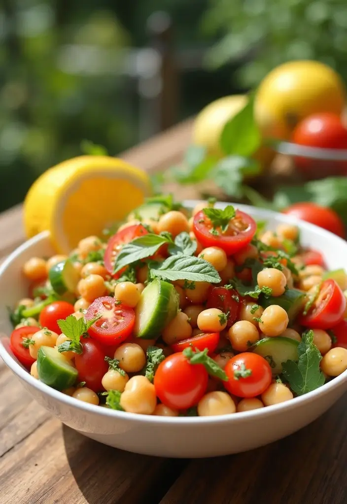 30 Gluten Free Dairy Free Soy Free Recipes For Every Meal 6 30 Gluten Free Dairy Free Soy Free Recipes For Every Meal - 6. Chickpea Salad with Lemon Dressing