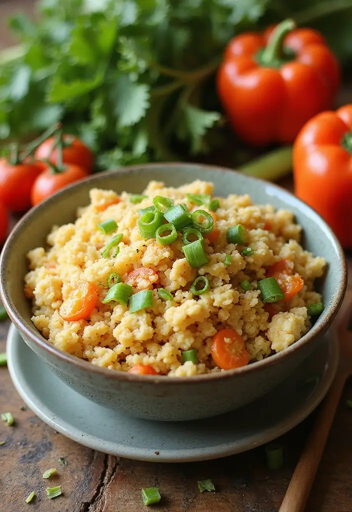 30 Gluten Free Recipes For New Moms: Nutritious And Simple - 14. Cauliflower Fried Rice