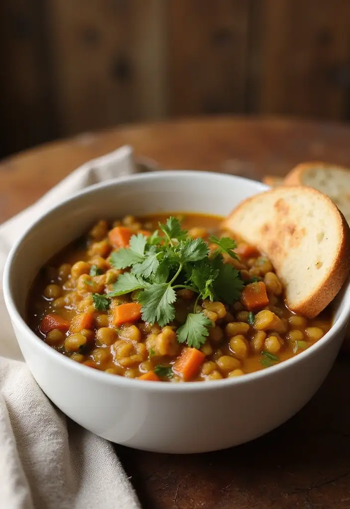 30 Gluten Free Recipes For New Moms: Nutritious And Simple - 16. Curried Lentil Stew