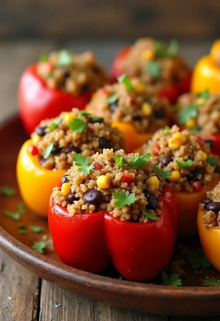 30 Gluten Free Recipes For New Moms: Nutritious And Simple - 20. Stuffed Bell Peppers