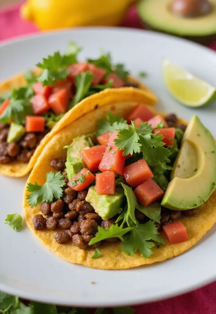 30 Gluten Free Recipes For New Moms: Nutritious And Simple - 21. Lentil Tacos
