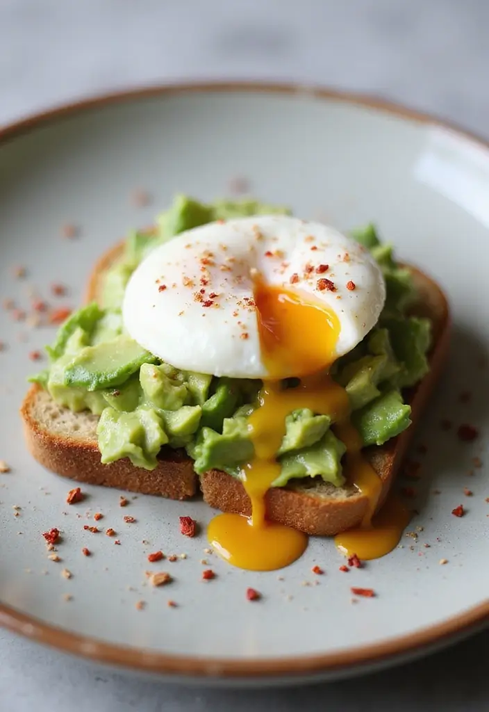 30 Gluten Free Recipes For New Moms: Nutritious And Simple - 5. Avocado Toast with Poached Egg