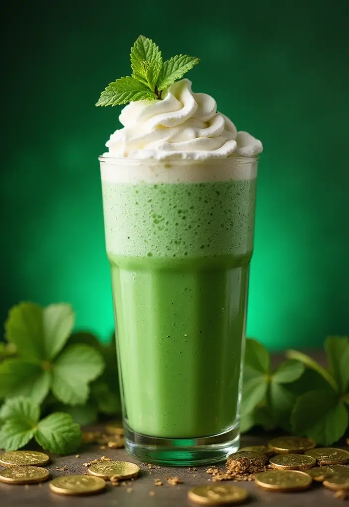 30 Gluten Free St Patricks Day Recipes To Celebrate - 1. Gluten Free Shamrock Shake