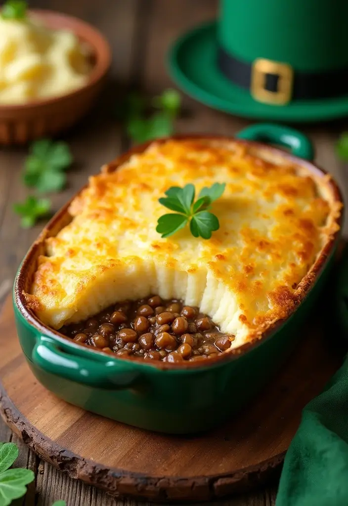 30 Gluten Free St Patricks Day Recipes To Celebrate - 24. Shepherd's Pie with Lentils