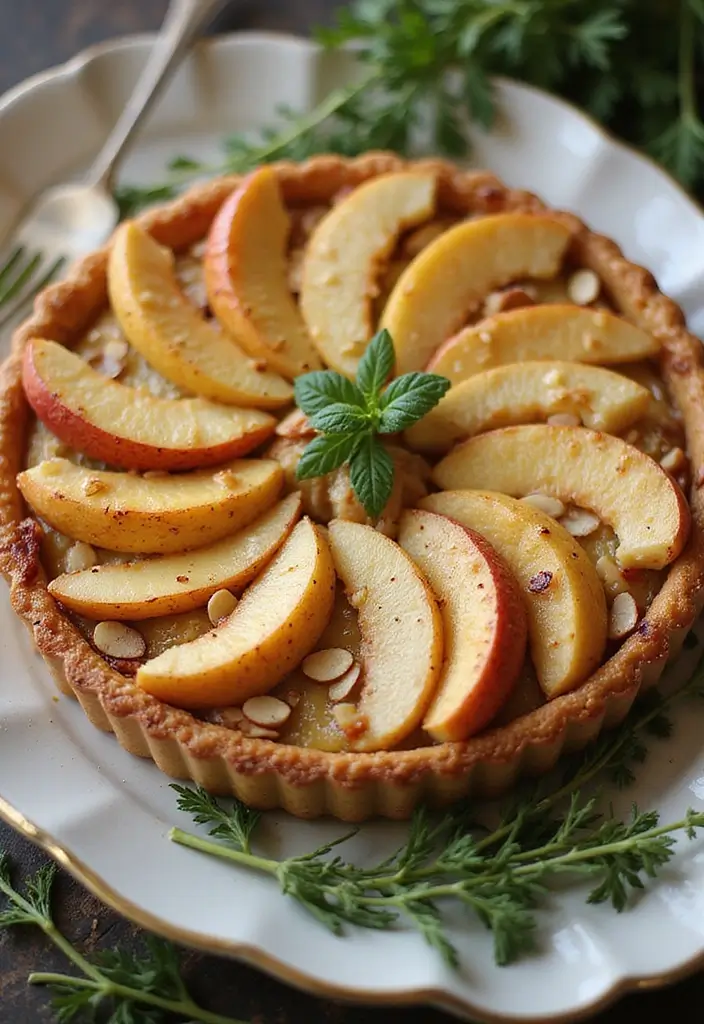 30 Gluten Free St Patricks Day Recipes To Celebrate - 26. Irish Pear and Almond Tart