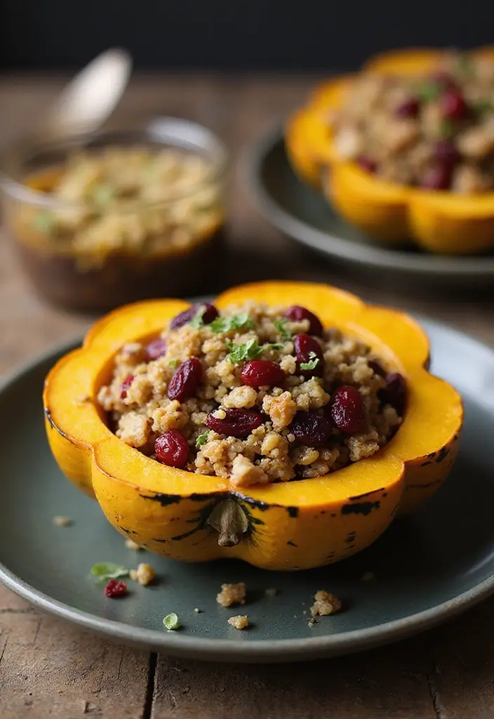 30 Gluten and Dairy Free Recipes for Dinner Tonight - 15. Stuffed Acorn Squash
