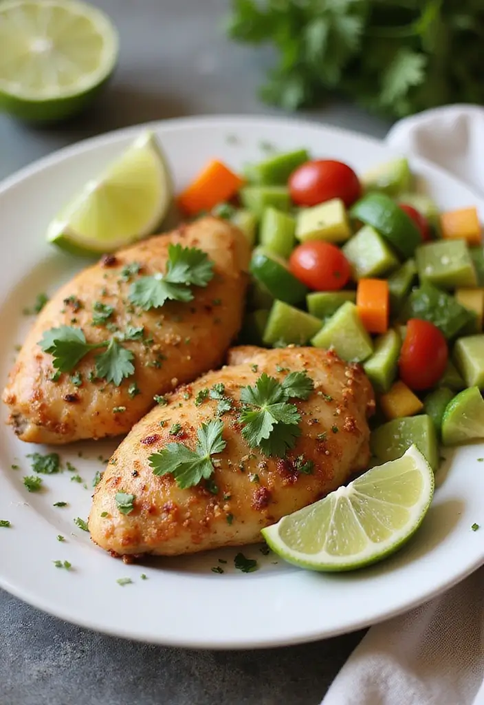 30 Gluten and Dairy Free Recipes for Dinner Tonight - 20. Cilantro Lime Chicken