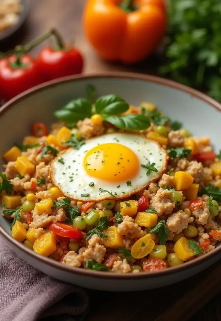 30 Ground Turkey Recipes Gluten Dairy Free And Delicious - 17. Turkey and Egg Breakfast Scramble
