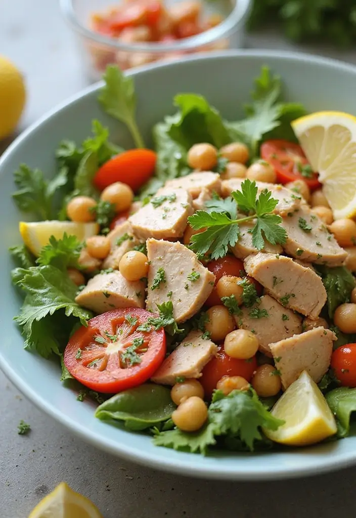 30 Ground Turkey Recipes Gluten Dairy Free And Delicious - 18. Turkey and Chickpea Salad