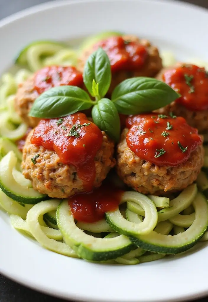 30 Ground Turkey Recipes Gluten Dairy Free And Delicious - 3. Turkey Meatballs with Zucchini Noodles