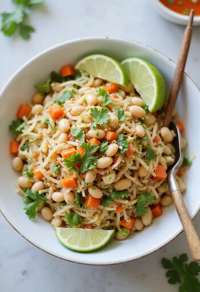 30 High Protein Vegan Gluten Free Recipes To Fuel Your Day - 12. Mung Bean Sprouts Salad