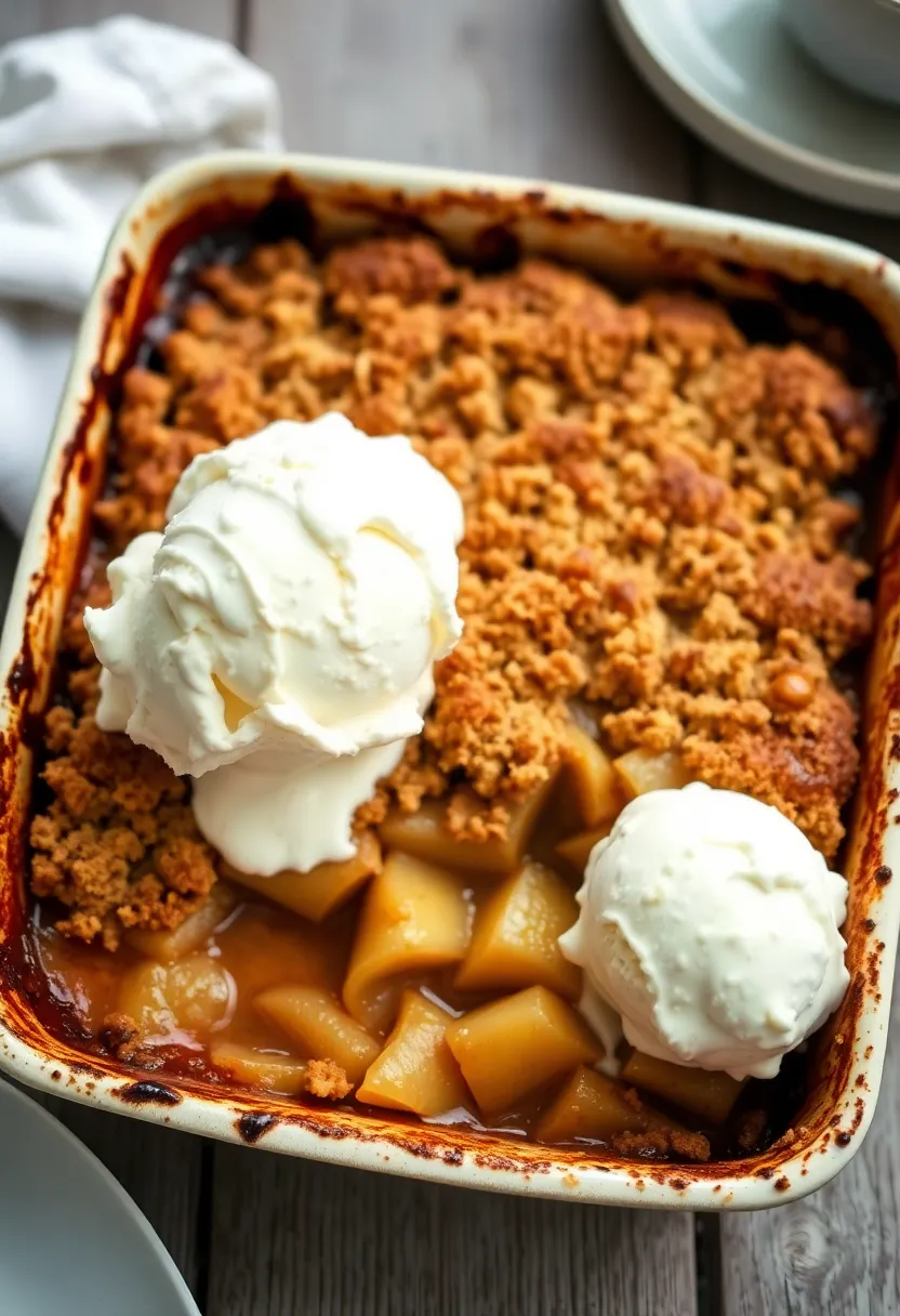 30 High Protein Vegan Gluten Free Recipes To Fuel Your Day - 28. Vegan Apple Crumble