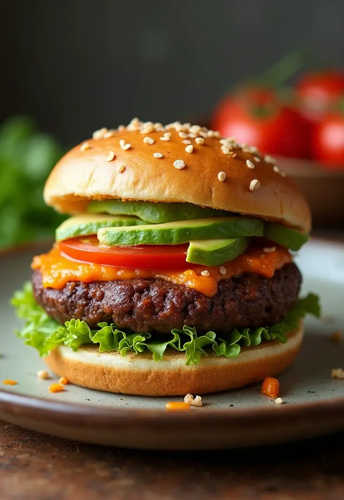 30 High Protein Vegan Gluten Free Recipes To Fuel Your Day - 6. Spicy Black Bean Burgers