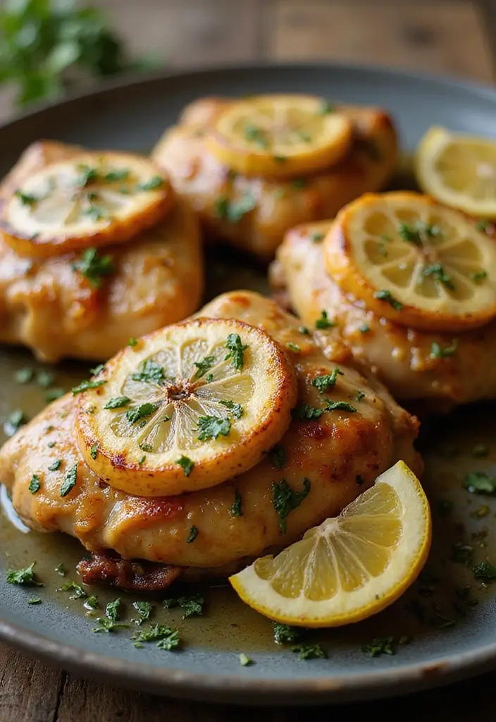 30+ Low Carb Gluten Free Dairy Free Recipes For Healthy Eating 11 30+ Low Carb Gluten Free Dairy Free Recipes For Healthy Eating - 11. Lemon Garlic Roasted Chicken Thighs