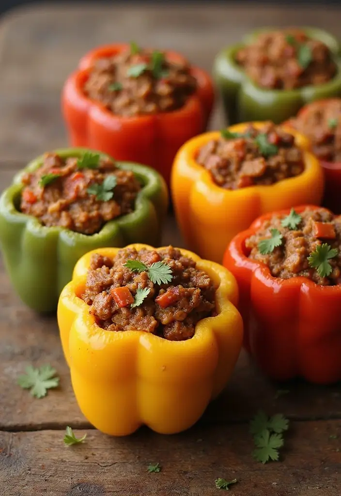 30+ Low Carb Gluten Free Dairy Free Recipes For Healthy Eating 13 30+ Low Carb Gluten Free Dairy Free Recipes For Healthy Eating - 13. Baked Stuffed Bell Peppers