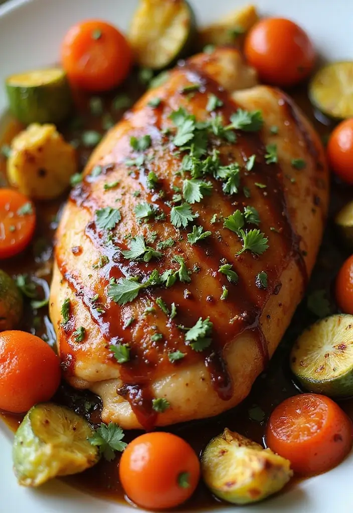 30+ Low Carb Gluten Free Dairy Free Recipes For Healthy Eating 25 30+ Low Carb Gluten Free Dairy Free Recipes For Healthy Eating - 25. Balsamic Glazed Chicken