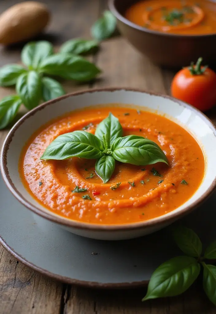 30+ Low Carb Gluten Free Dairy Free Recipes For Healthy Eating 27 30+ Low Carb Gluten Free Dairy Free Recipes For Healthy Eating - 27. Creamy Tomato Basil Soup