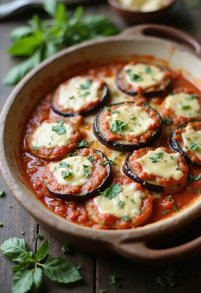 30 Low Carb Gluten Free Recipes Dinner Ideas You Will Love - 10. Eggplant Parmesan