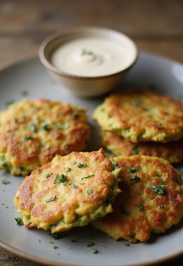 30 Low Carb Gluten Free Recipes Dinner Ideas You Will Love - 4. Zucchini and Cheese Fritters