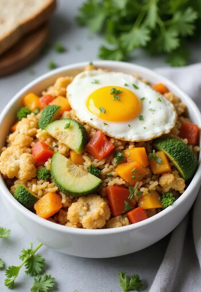 30 Low Carb Gluten Free Recipes Dinner Ideas You Will Love - 5. Cauliflower Fried Rice