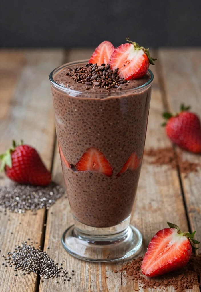 10 Chocolate Pudding Dessert Recipes for Creamy Comfort - 3. Chocolate Chia Seed Pudding 1