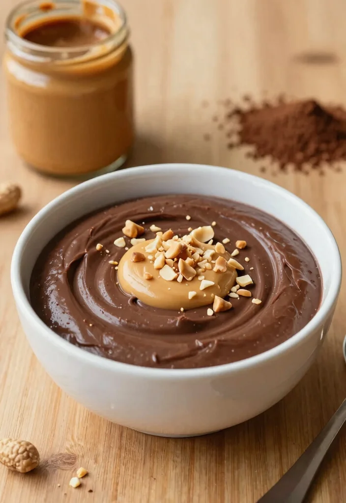 10 Chocolate Pudding Dessert Recipes for Creamy Comfort - 6. Peanut Butter Chocolate Pudding 1