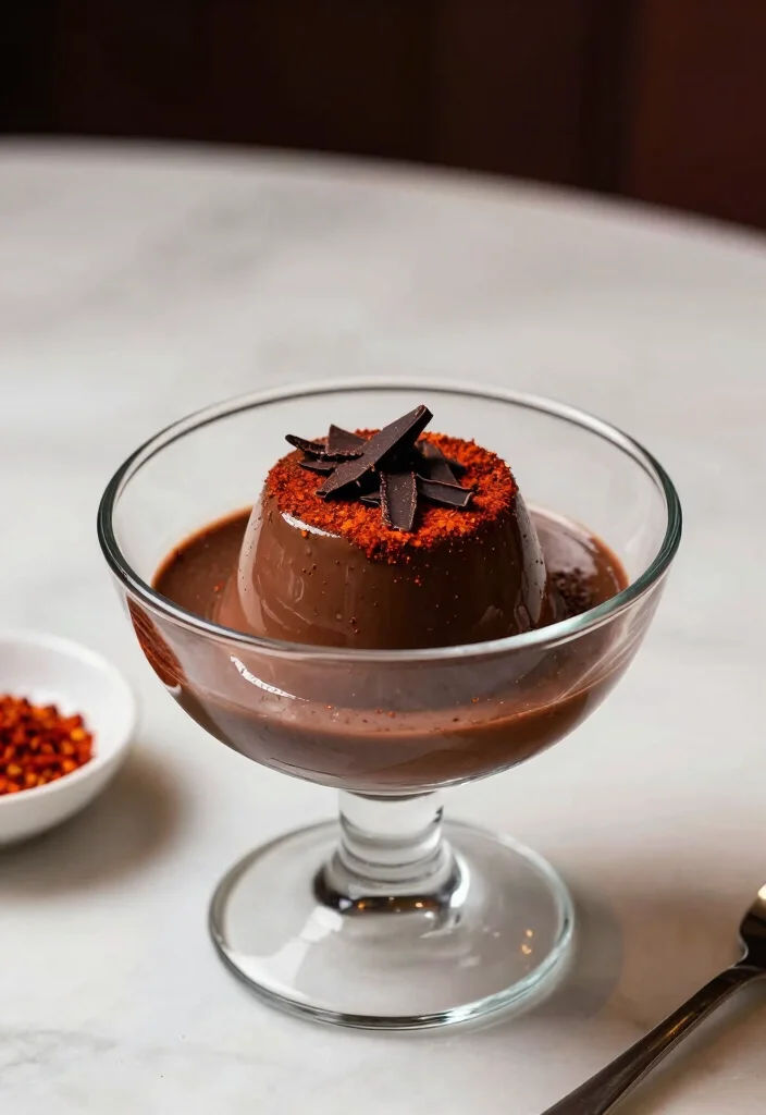 10 Chocolate Pudding Dessert Recipes for Creamy Comfort - 8. Spicy Chocolate Pudding 1
