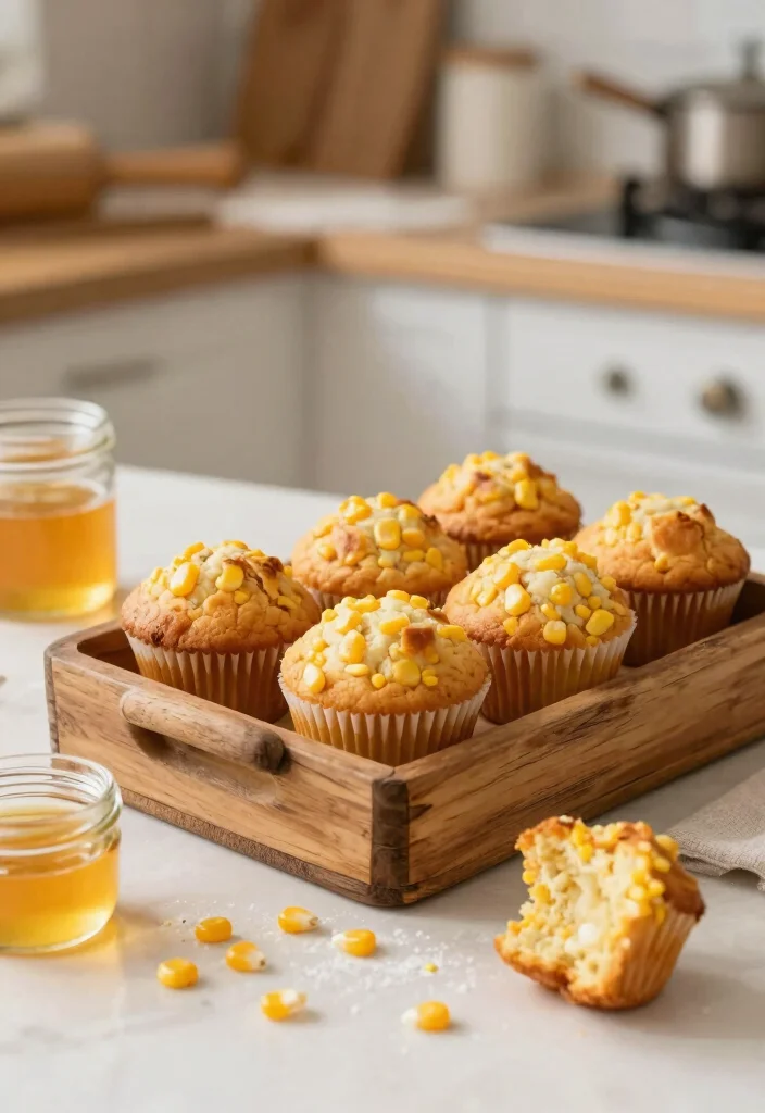 10 Corn Dessert Recipes for Sweet Comfort Baking 12 10 Corn Dessert Recipes for Sweet Comfort Baking - 2. Sweet Corn Muffins 1