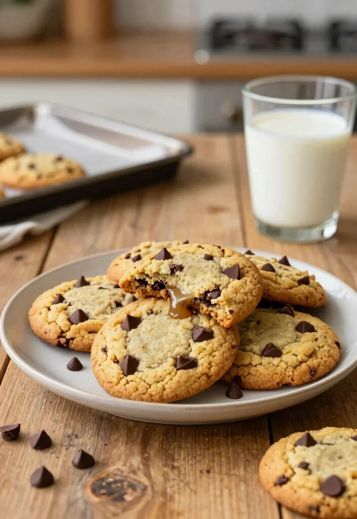 10 Corn Dessert Recipes for Sweet Comfort Baking 23 10 Corn Dessert Recipes for Sweet Comfort Baking - 3. Cornmeal Chocolate Chip Cookies 1